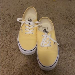 Sunflower yellow Vans